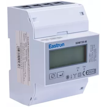 SDM 72 DM MID kolmivaiheinen energiamittari Modbus
