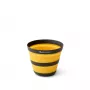 Sea To Summit Frontier UL -taitettava muki 355 ml Sulphur Yellow