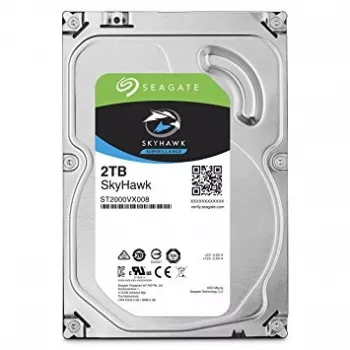 Seagate SkyHawk 2TB valvonta-sisäinen kiintolevy - SATA 6Gb/s 3,5 tuumaa (5900 RPM, 64MB Cache, CMR)