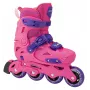 SEBA STJ Rollers 26-30 musta-punainen