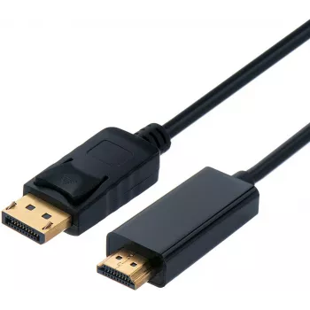 SECOMP STANDARD DisplayPort-kaapeli DP - HDTV, ST/ST, musta, 5 m (S3678)