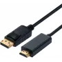 SECOMP STANDARD DisplayPort-kaapeli DP - UHDTV, ST/ST, musta, 1 m (S3680)