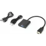 SECOMP STANDARD HDMI-VGA + 3,5 mm ääni -sovitinkaapeli, 0,23 m (S3210)