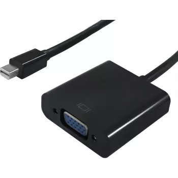 SECOMP STANDARD Mini DisplayPort - VGA -sovitin, Mini DP uros - VGA naaras S3205