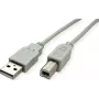 SECOMP STANDARD USB 2.0 -kaapeli, Type-A-B, beige, 4,5 m (S3105)