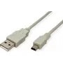 SECOMP STANDARD USB 2.0 -kaapeli, Type-A - 5-pin Mini, 3 m (S3143)