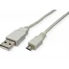 SECOMP STANDARD USB 2.0 -kaapeli, USB A -pistoke Micro USB B -pistoke, 0,8 m, musta S3151
