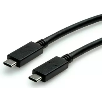 SECOMP STANDARD USB-C - USB-C 3.2 Gen 2 -kaapeli, E-Mark, 10Gbps, 100W PD, 0,5 m, musta S3520