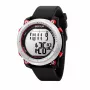 SECTOR MAN R3251546002 45 mm kvartsikello musta silikoniranneke
