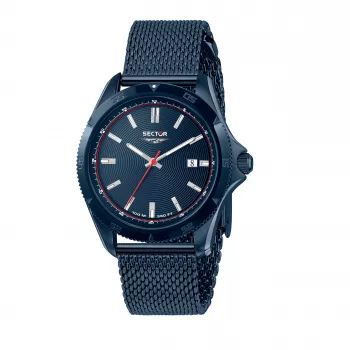 SECTOR MAN R3253231004 43 mm sininen kellotaulu ruostumaton teräs kvartsikello