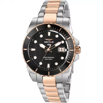 SECTOR MAN R3253276002 41 mm ruostumaton teräs kvartsikello sininen kellotaulu hopeinen milanese-ranneke