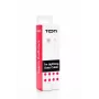 SEEK TOTI USB-A - Lightning, 1m PVC-datakaapeli 2A (ei MFI), valkoinen