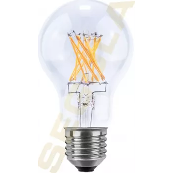 SEGULA LED Filament Bulb Clear E27 6,5W 2700K himmennettävä A60