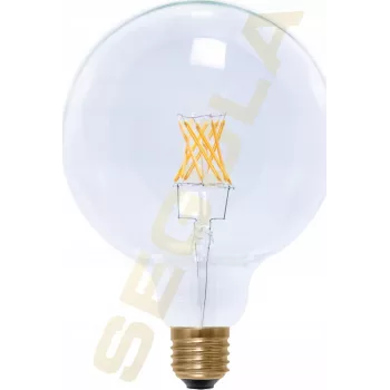 SEGULA LED Globe 125 Clear E27 5W 400Lm 2200K himmennettävä