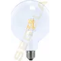 SEGULA LED Globe 125 kirkas E27 6.5W 650Lm 2700K lämmin valkoinen himmennettävä