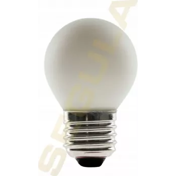 SEGULA LED golfpallo opaalinmattainen E27 3,3W 1900-2700K himmennettävä