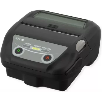 SEIKO MP-B30 / MP-B30L mobiili suoratulostin, 203dpi, USB, WLAN, musta, sarja USB-kaapelilla, vyöklipsillä, akulla