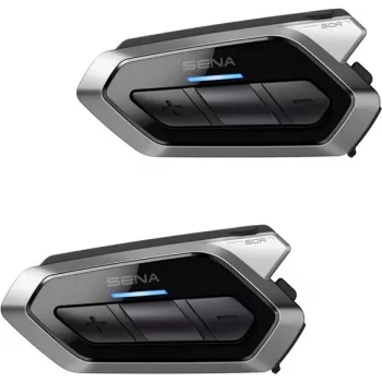 Sena 50R moottoripyörän Bluetooth-puhelinjärjestelmä (2 kpl:n pakkaus) - Sound by Harman Kardon