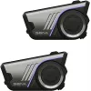 SENA 60S Dual Pack moottoripyörän Bluetooth & Mesh intercom-kuulokkeet Harman Kardon -äänellä