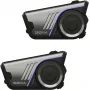 SENA 60S Dual Pack moottoripyörän Bluetooth & Mesh intercom-kuulokkeet Harman Kardon -äänellä