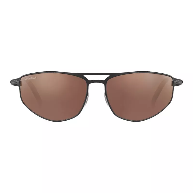 SERENGETI miesten aurinkolasit SS579001 Drivers Gradient satiinimusta 64/16/123 mm
