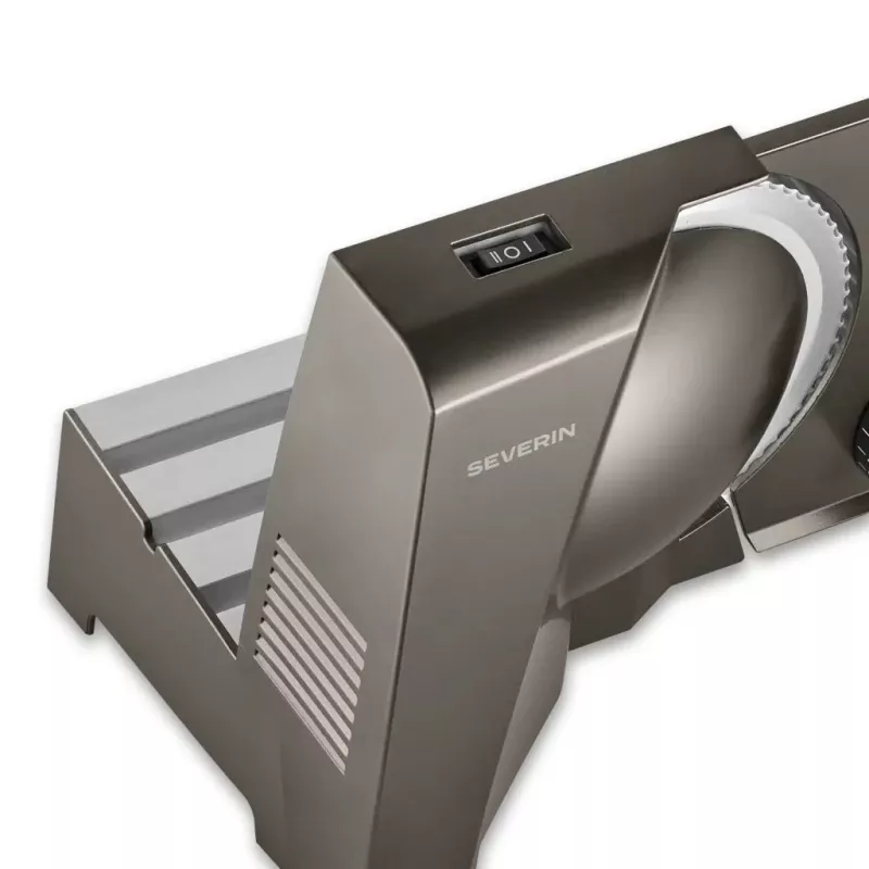 Severin AS 3918 sähköinen keittiökone leikkuukone 180W hopea/musta