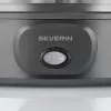 Severin JG 3510 jogurttikone, 7 x 150 ml purkkia, Dark Inox/musta