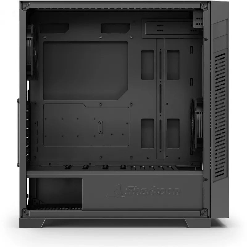 Sharkoon S25-V2 Black Midi-Tower-kotelo, malli 2026