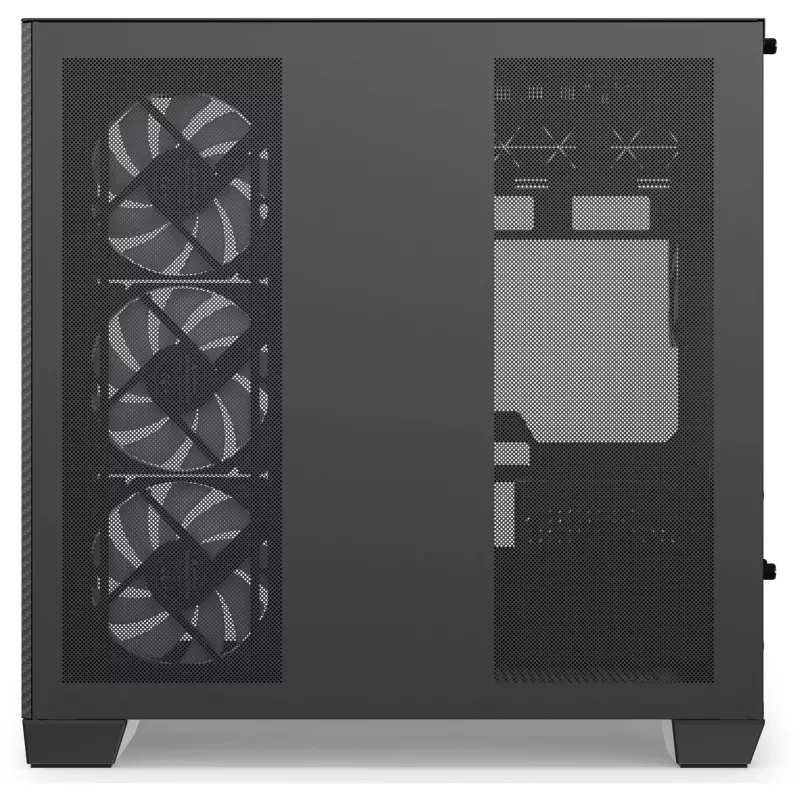 Sharkoon Steel Shark musta karkaistu lasi x2 Mid-Tower-kotelo