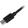 SHARKOON USB 2.0 kaapeli, USB-A pistoke USB-C pistokkeeseen (musta, 2 m)