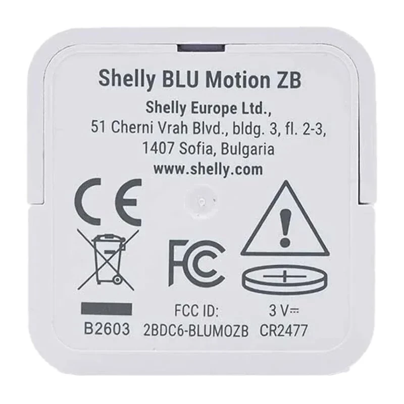 Shelly BLU Motion ZB liiketunnistin