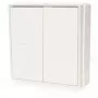 Shelly Blu ZB Wall Switch 4 älykäs langaton 4-painikkeinen seinäkytkin, Zigbee & Bluetooth, paristokäyttöinen, valkoinen Shelly_B_ZB_WS_4_SA