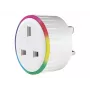 Shelly Plus Plug UK – Wi-Fi- ja Bluetooth-älypistoke energianseurannalla, 3000 W, UK tyyppi G
