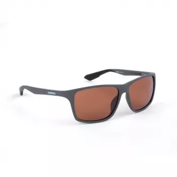 Shimano Technium polarisoidut aurinkolasit, Matte Dark Grey/Copper