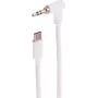 shiverpeaks® 3,5 mm audiokaapeli, kulma suoraan, valkoinen, 3 m (BS14-08046)