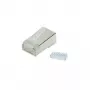 SHIVERPEAKS BASIC-S 100 kpl:n pakkaus Cat.6a suojattuja RJ45-modulaariliittimiä 8P8C kullatuilla koskettimilla BS72061-R