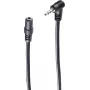 SHIVERPEAKS BASIC-S 2,5 mm kulma plugi - 3,5 mm plugi -liitäntäinen audiokaapelin jatkokaapeli, 0,2 m, musta BS30781