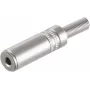 shiverpeaks BASIC-S 3,5 mm stereo-jakkiliitin, metallikotelo, juotosliitäntä, polybag euroreiällä (BS51210-M)