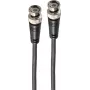 shiverpeaks BASIC-S BNC-pistoke BNC-pistoke RG59 koaksiaali-videokaapeli, 75 ohmia, 1 m, musta BS77601