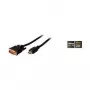 SHIVERPEAKS BASIC-S HDMI-DVI-D-24+1-kaapeli, 1,0 m, kullattu, musta BS77480