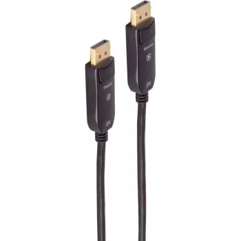 SHIVERPEAKS BS30-16505 DisplayPort 1.4 aktiivinen optinen kaapeli 75 m musta