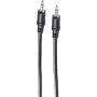 SHIVERPEAKS BS30812-0.5 3,5 mm stereoäänikaapeli, 0,5 m, musta