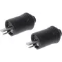 SHIVERPEAKS BS54030-SET vipuliittimien liitinsarja, 25-osainen, 2/3/5-napainen, 0,14-4,0 mm², 400 V, 32 A, musta