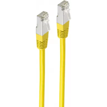 SHIVERPEAKS BS75115-Y Cat5e F/UTP verkko-patchkaapeli, RJ45, keltainen, 5 m