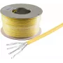 SHIVERPEAKS BS75500-A+-100SSP Cat.7a S/FTP-verkkokaapeli, 100 m, keltainen