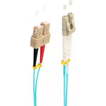 SHIVERPEAKS BS77955/3 OM3 multimode kuitukaapeli LC SC duplex 5m aqua LSZH