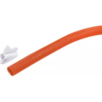 SHIVERPEAKS joustava kaapelikanava-sarja, 13 mm, oranssi, 3,75 m (BS18-33377)