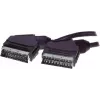ShiverPeaks S/CONN 3 m SCART - SCART -kaapeli, kullattu, kaksinkertaisesti suojattu, ohjaussignaalilla 96021
