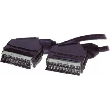 ShiverPeaks S/CONN 3 m SCART - SCART -kaapeli, kullattu, kaksinkertaisesti suojattu, ohjaussignaalilla 96021