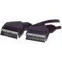 ShiverPeaks S/CONN 3 m SCART - SCART -kaapeli, kullattu, kaksinkertaisesti suojattu, ohjaussignaalilla 96021